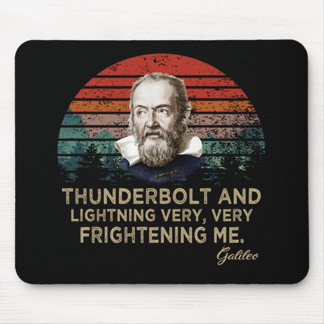 Galileo Galilei Mousepad (Vorne)