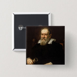 Galileo Galilei: Vater von Wissenschaft und Astron Button