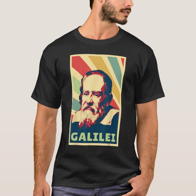 Galileo Galilei Vintage Colours T-Shirt (Vorderseite)