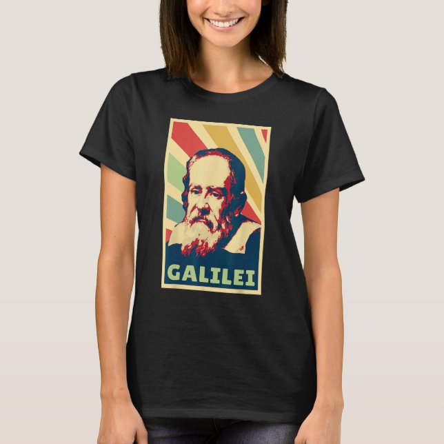Galileo Galilei Vintage Colours T-Shirt (Vorderseite)