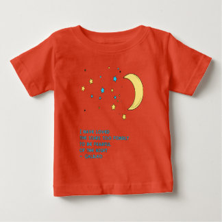Galileo Stars Zitat Baby T-shirt