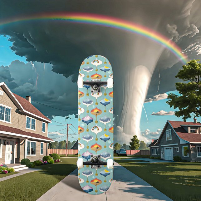 Galileo Thermometer blau Skateboard (Von Creator hochgeladen)