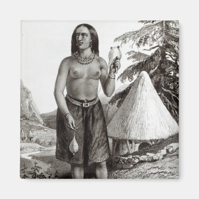 Galla Woman Magnet (Vorne)