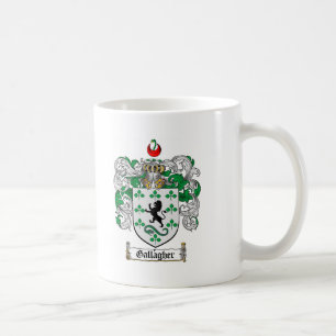 GALLAGHER FAMILIENWAPPEN - GALLAGHER WAPPEN TASSE