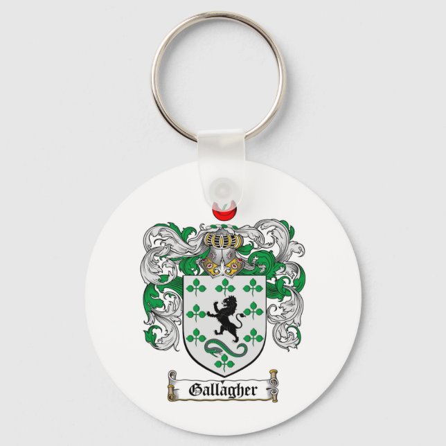 GALLAGHER-FAMILIENWAPPEN - GALLAGHERMUTTER SCHLÜSSELANHÄNGER (Vorderseite)