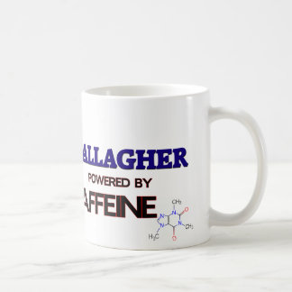 Gallagher trieb durch Koffein an Tasse