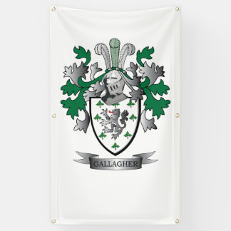 Gallagher Wappen Banner