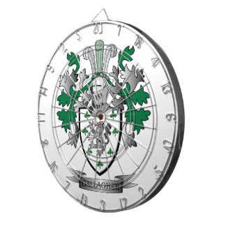 Gallagher Wappen Dartscheibe