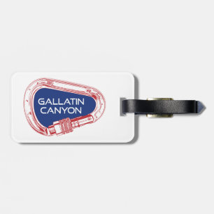 Gallatin Canyon Montana Klettersteig Karabiner Gepäckanhänger