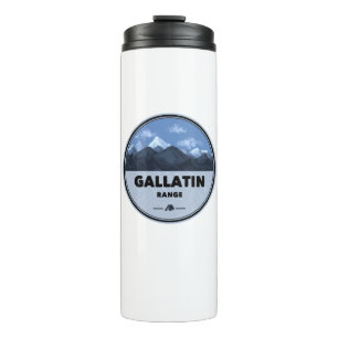 Gallatin Range Montana Wyoming Camping Thermosbecher