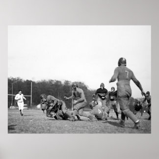 Gallaudet Football: 1923 Poster
