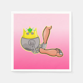 Galle und Kette Serviette