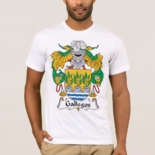 Gallegos-Familienwappen T-Shirt