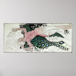 Gallen-Kallela - Gedichte, Entwurf, Großkalevala Poster