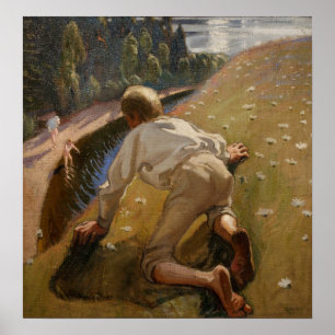 Gallen-Kallela - Junger Faun Poster