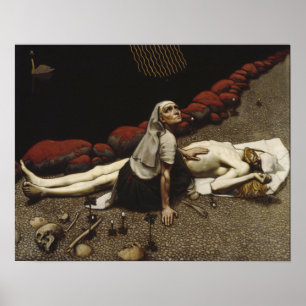 Gallen-Kallela - Mutter von Lemminkainen Poster