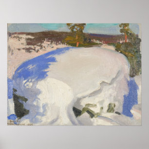 Gallen-Kallela - Winterlandschaft Poster