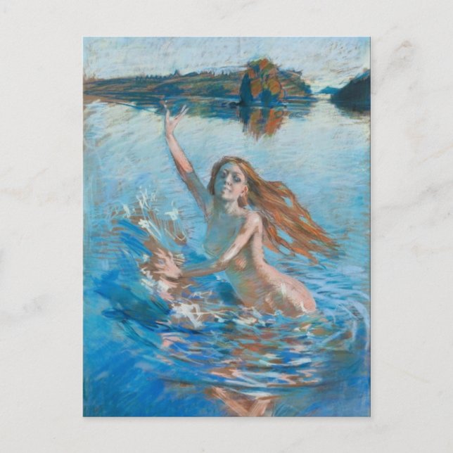 Gallen-Kallelas Aino-Postkarte Postkarte (Vorderseite)