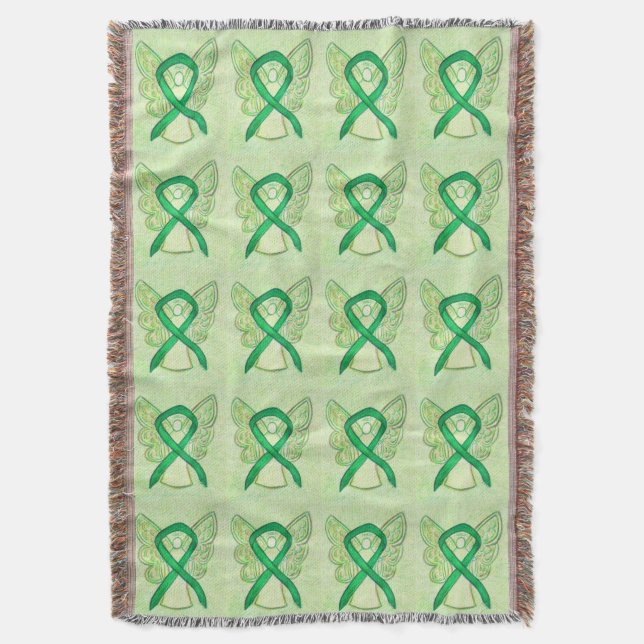 Gallenblase & Bile Duct Cancer Awareness Blankets Decke (Vorderseite Vertikal)