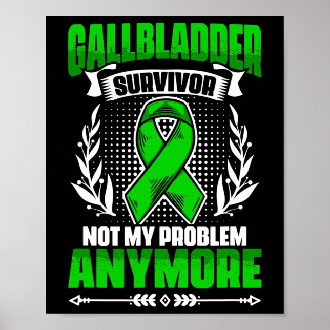 Gallenblase - Gallblase - Gallbladde Poster (Vorne)