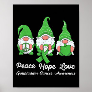 Gallenblase Niedliche Gnome Poster