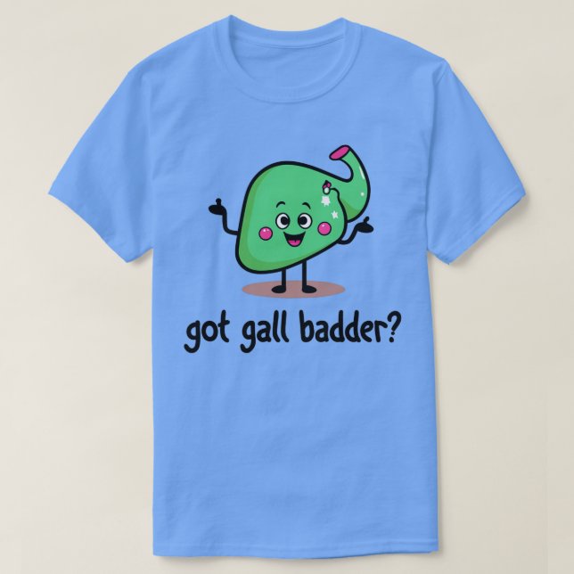 Gallenblase T-Shirt (Design vorne)
