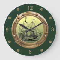 Galleon Segelschiff ~ Brass Porthole ~