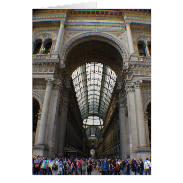 Galleria Vittorio Emanuele II - Milano, Italien (Vorne)