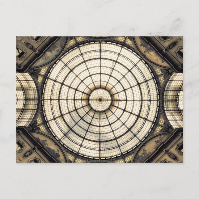 Galleria Vittorio Emanuele II Postkarte (Vorderseite)