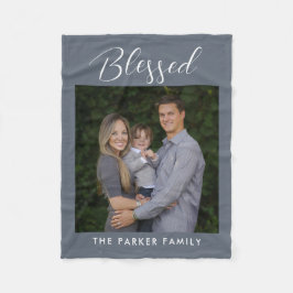 Gallerie mit einem Farbtupfer Fleecedecke