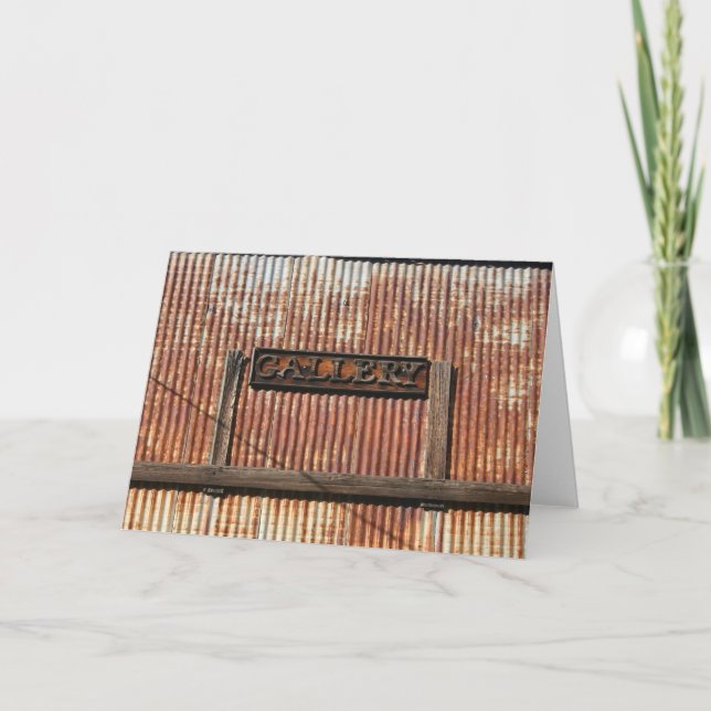 Gallery Blank Card Karte (Vorderseite)