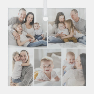 Gallery Grid 5 Fotos von Custom Foto Ornament
