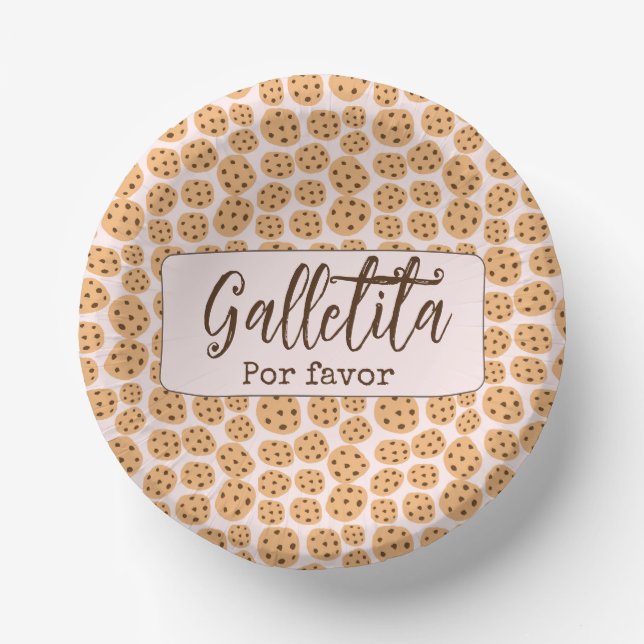Galletita Porfavor Pappteller (Vorderseite)