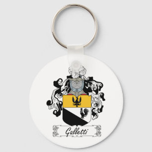Galletti-Familienwappen Schlüsselanhänger