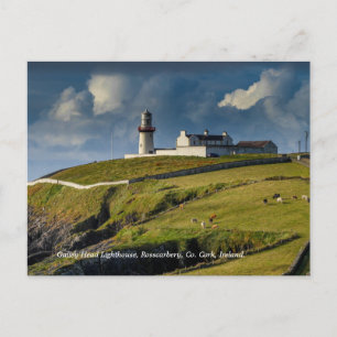 Galley Head Leuchtturm, Co. Cork Irland Postkarte