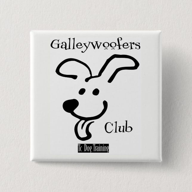 Galleywoofers Abzeichen Button (Vorderseite)