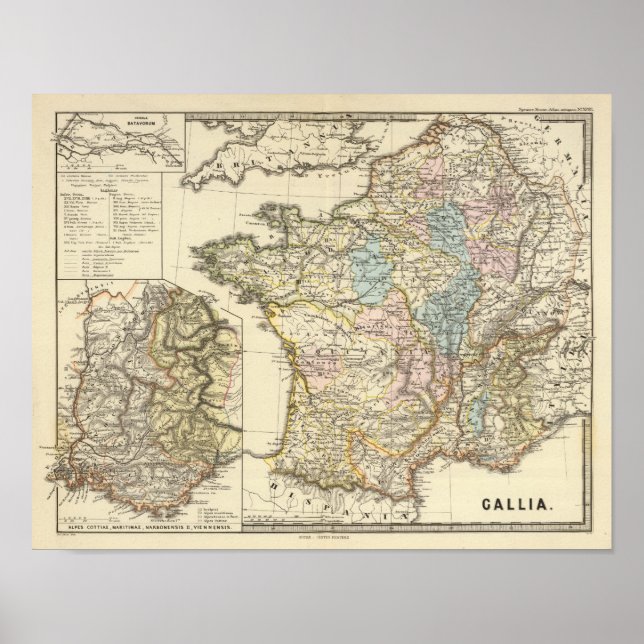 Gallia Poster (Vorne)
