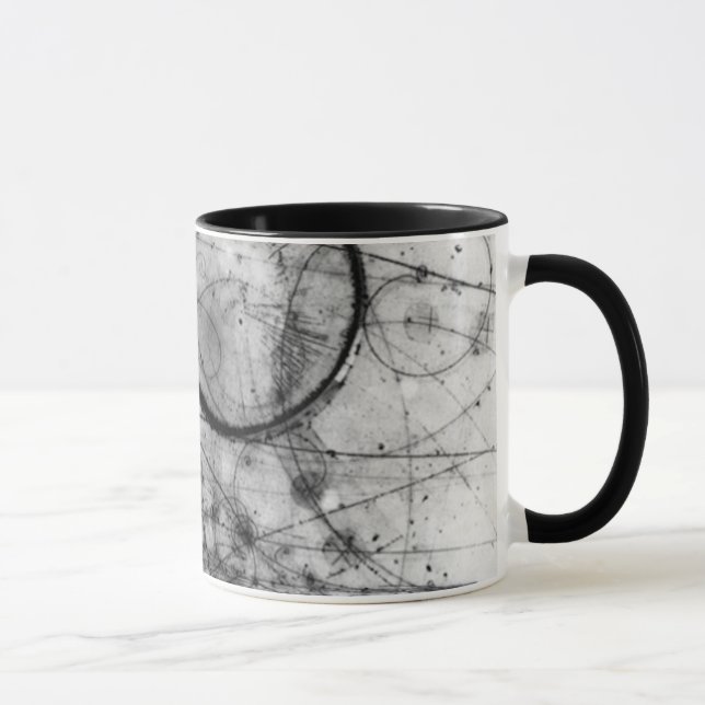 Gallifreyan Geometrie Tasse (Rechts)