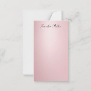 Galligraphische Vorlage für Elegante Rose-Gold-Skr