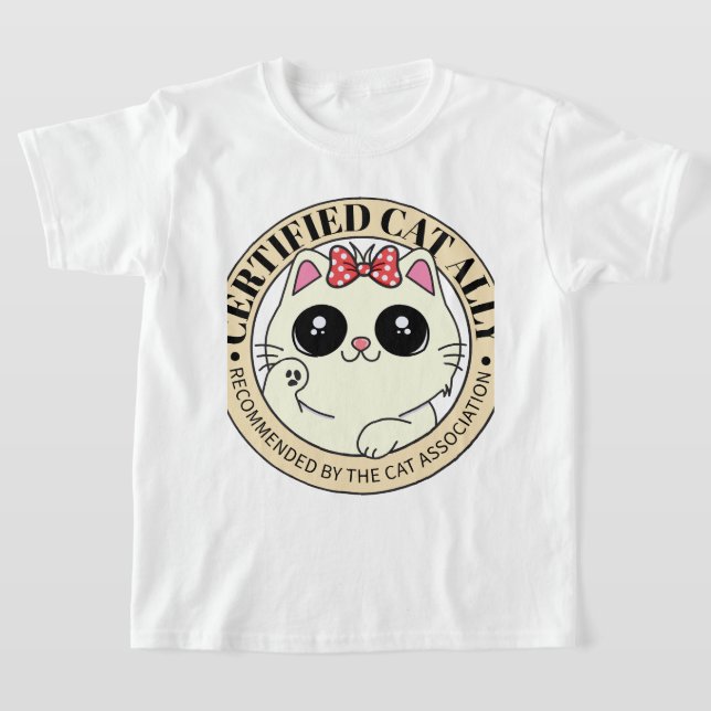Galliierte zertifizierte Katze | T-Shirt (Ablage )