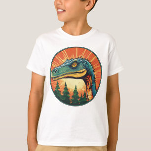 Gallimimus - Klassisches Dinosaurier-T-Shirt T-Shirt