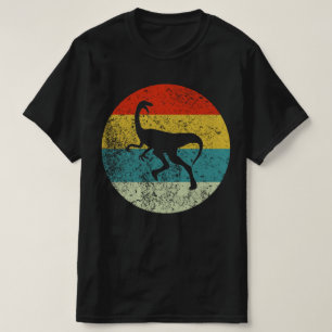 Gallimimus Retro Vintage Silhouette 70er T-Shirt