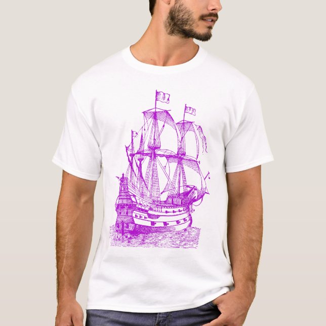 Gallion - Lila T-Shirt (Vorderseite)