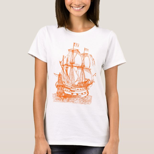 Gallion - Orange T-Shirt (Vorderseite)