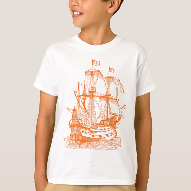 Gallion - Orange T-Shirt (Vorderseite)
