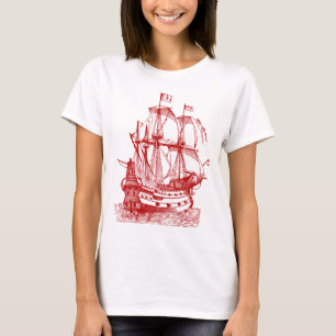 Gallion - Rubinrot T-Shirt
