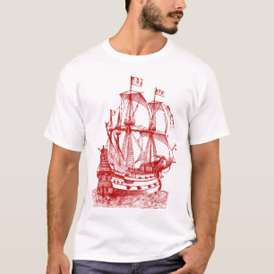 Gallion - Rubinrot T-Shirt