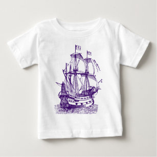 Gallion - Tief Lila Baby T-shirt