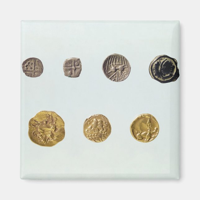 Gallische Münzen, c.750-0 v. Chr. Magnet (Vorne)