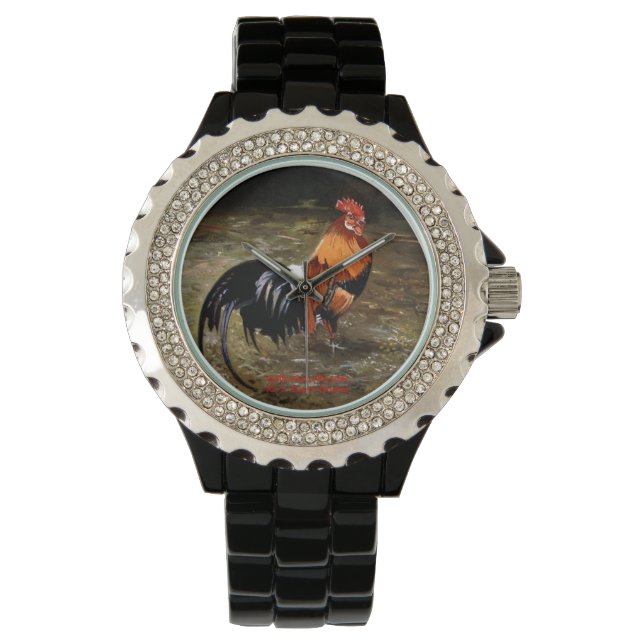Gallo/Galo/Rooster Armbanduhr (Vorderseite)